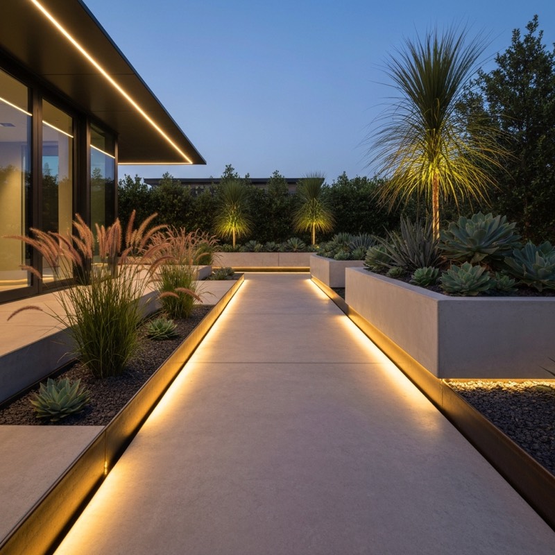 Modern garden design